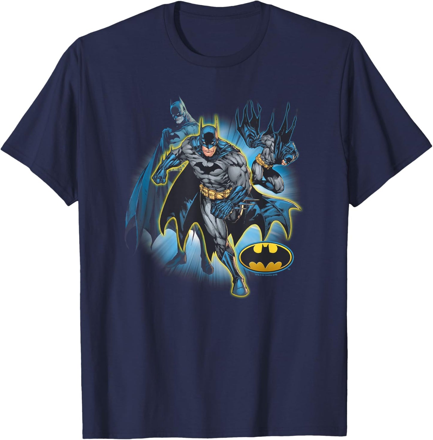Batman Collage T-Shirt - T-Shirt | Navy