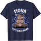 Fiona The Hippo Spirit Animal Shirt #TeamFiona Baby Hippo T-Shirt - T-Shirt | Navy