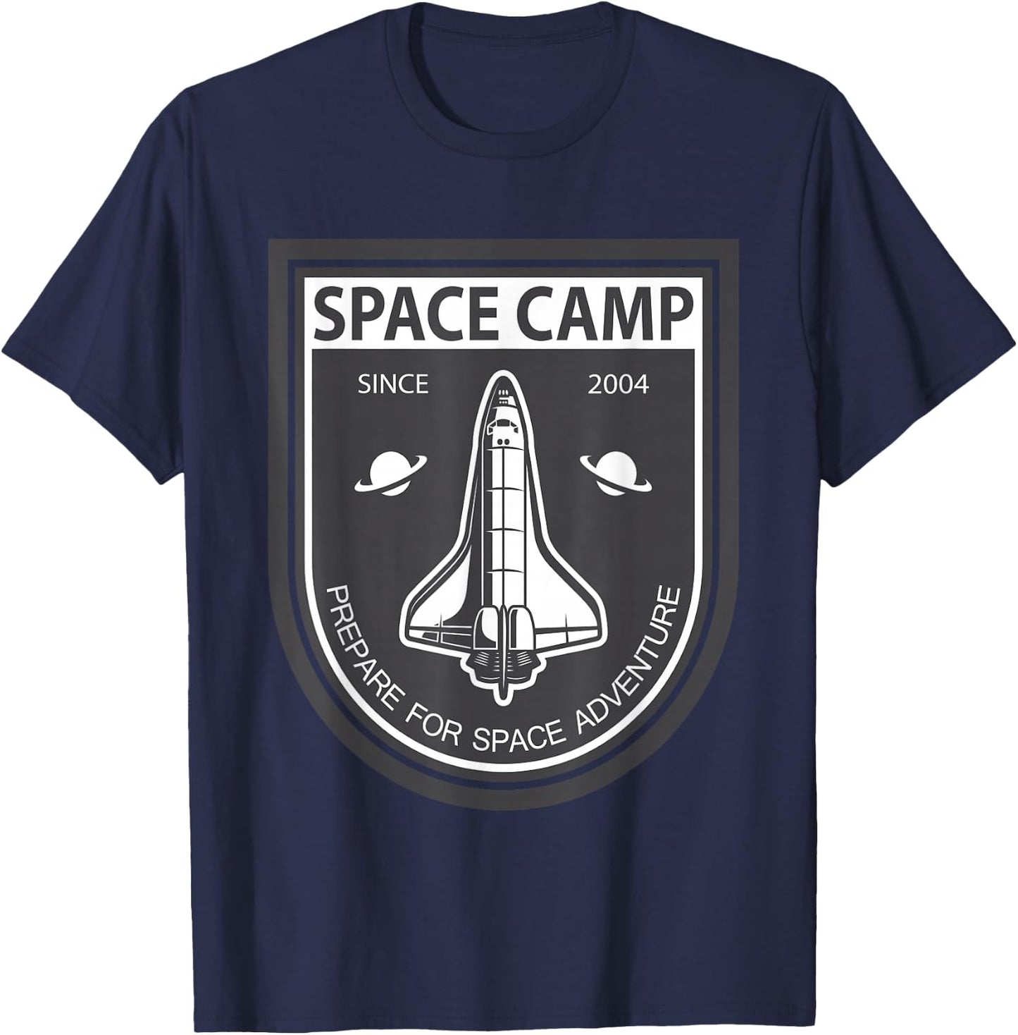 Space Camp - Premium Vintage Retro Space Shirts T-Shirt - T-Shirt | Navy