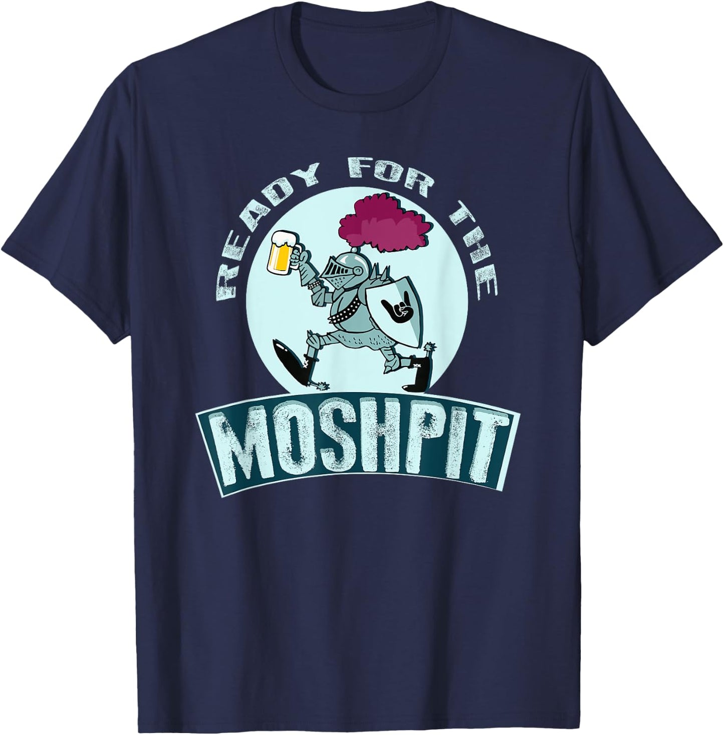 Ready for the moshpit T-Shirt - T-Shirt | Navy