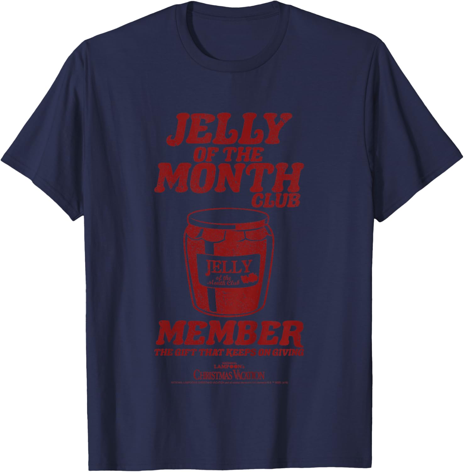 Kids National Lampoon's Christmas Vacation Jelly Of The Month T-Shirt - T-Shirt | Navy