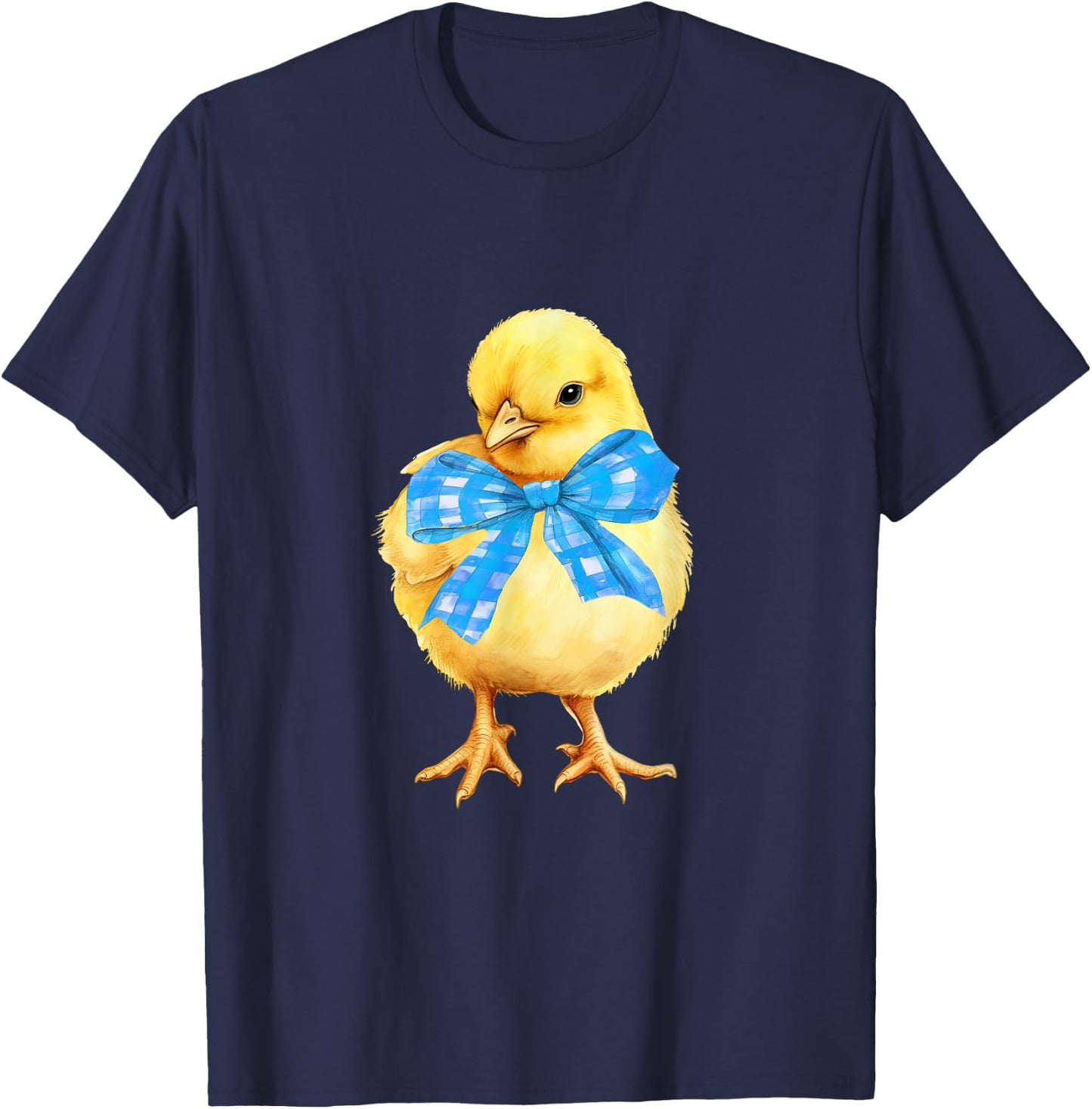 Cute Coquette Bow Chick Fall Halloween Girl Women Gift T-Shirt - T-Shirt | Navy