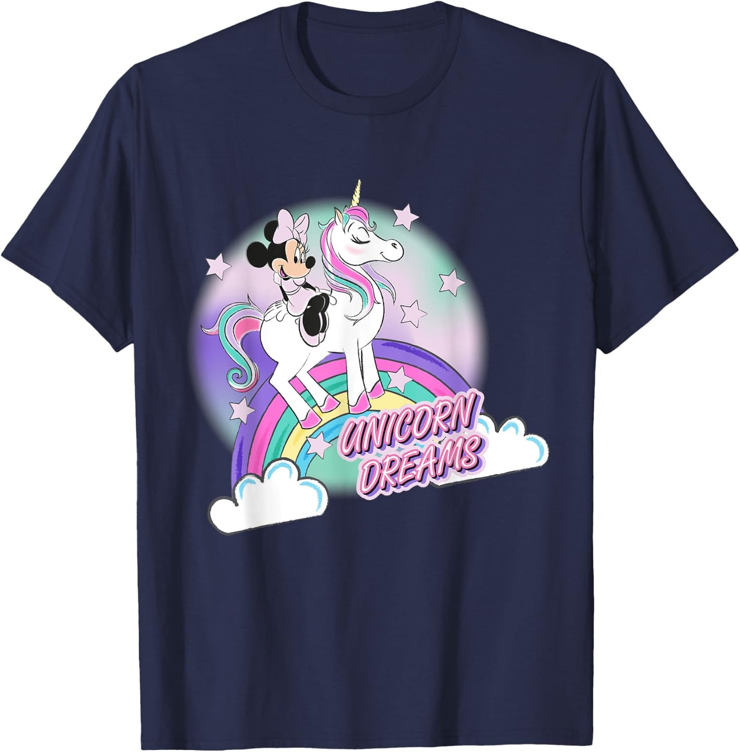Disney - Minnie Mouse Unicorn Dreams T-Shirt - T-Shirt | Navy