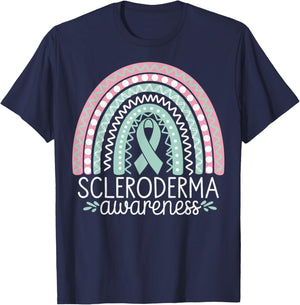 Scleroderma Awareness T-Shirt - T-Shirt | Navy