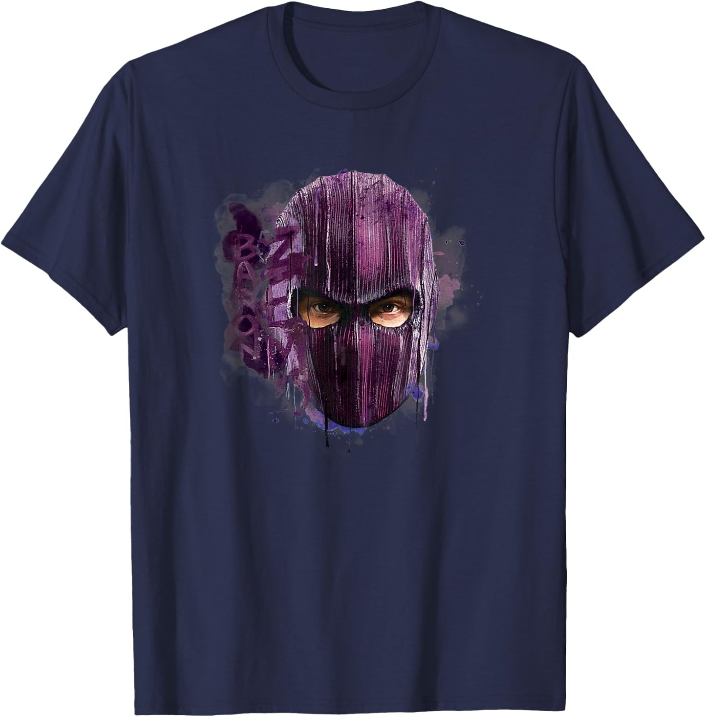 Marvel The Falcon and The Winter Soldier Baron Zemo Graffiti T-Shirt - T-Shirt | Navy