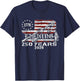 Fisherman 250 Years American 250th Anniversary USA T-Shirt - T-Shirt | Navy