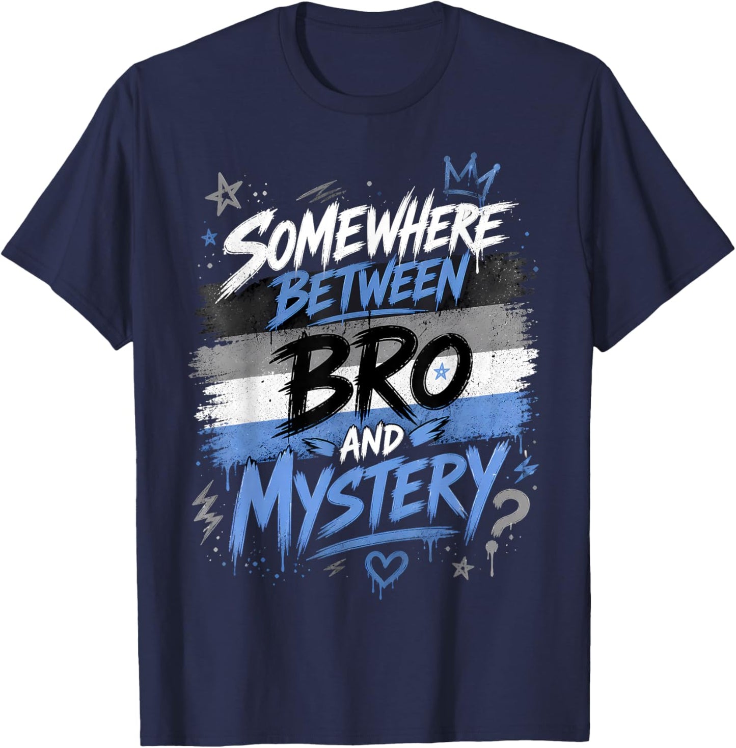Funny Demiboy T-Shirt - T-Shirt | Navy