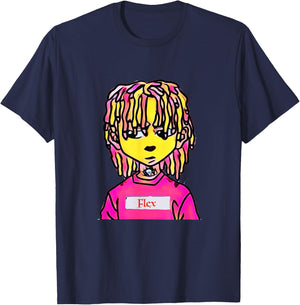 Lil and Big Cartoon Shirt T-Shirt - T-Shirt | Navy