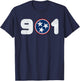 901 Tennessee Flag T-Shirt - T-Shirt | Navy
