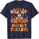Chillin With My Night Shift Turkeys Thanksgiving Nurse T-Shirt - T-Shirt | Navy