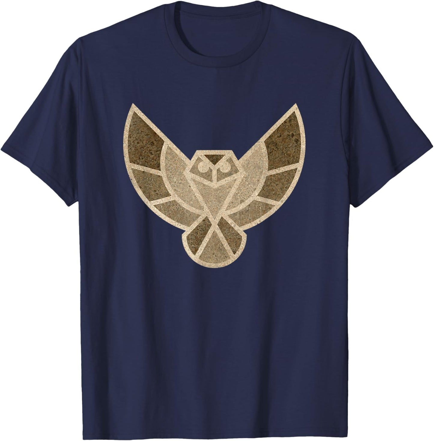 Flying owl - for bird watchers T-Shirt - T-Shirt | Navy