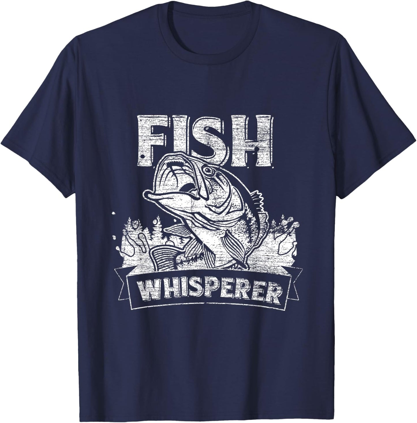 Fish Whisperer T-Shirt - T-Shirt | Navy