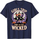 Girls Trip Women Witches Halloween Witch Time To Get Wicked T-Shirt - T-Shirt | Navy