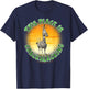 Madagascar Martin Crackalacking Circle Text Poster T-Shirt - T-Shirt | Navy