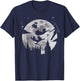 Disney Peter Pan Flying By The Moon Silhouette T-Shirt - T-Shirt | Navy