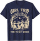 Retro Girls Trip Salem 1692 They Missed One Witch Halloween T-Shirt - T-Shirt | Navy