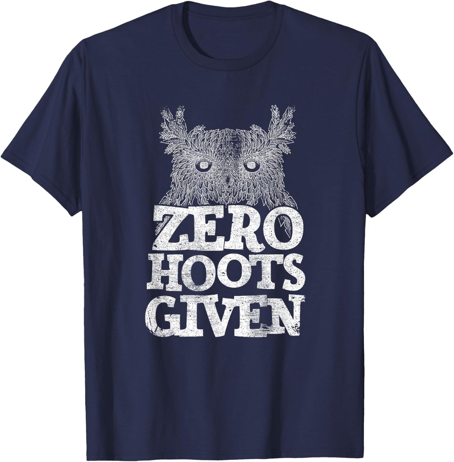 Zero Hoots Given T-Shirt - T-Shirt | Navy