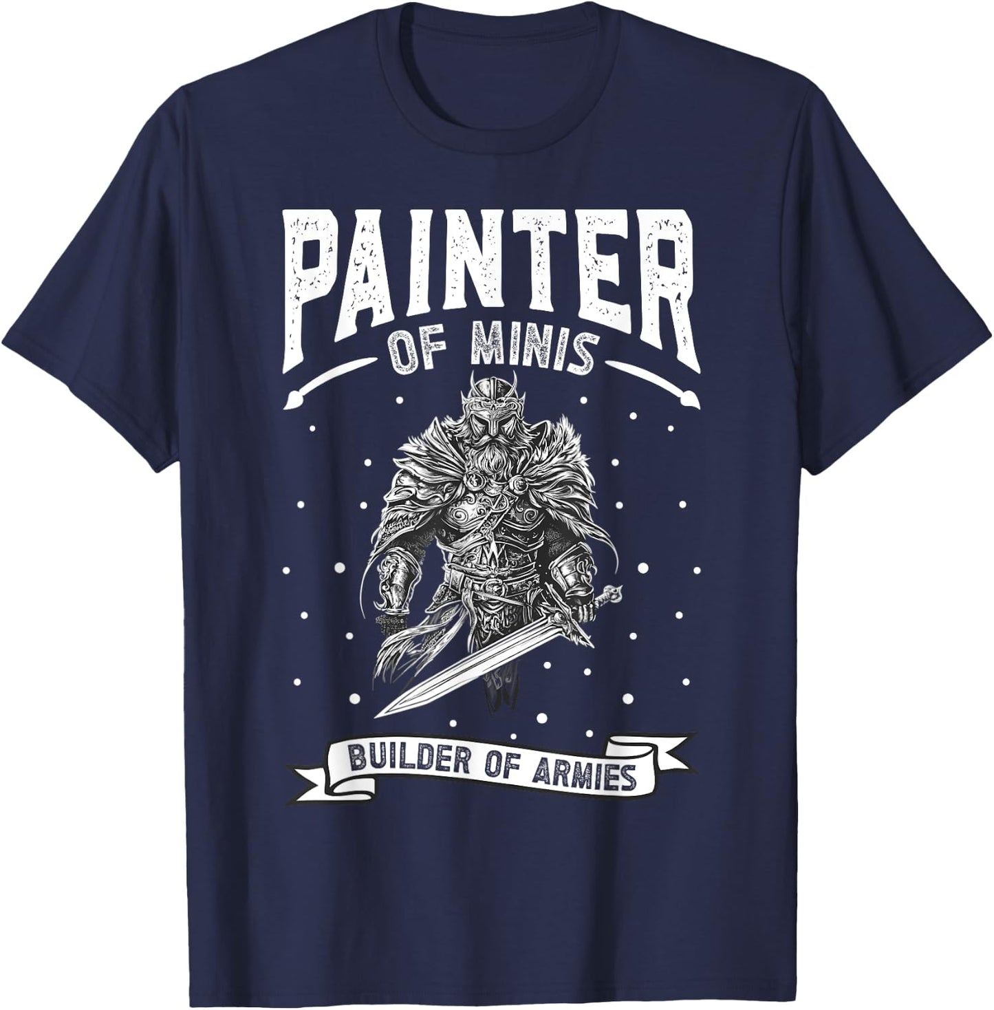 Miniature Painting T-Shirt - T-Shirt | Navy