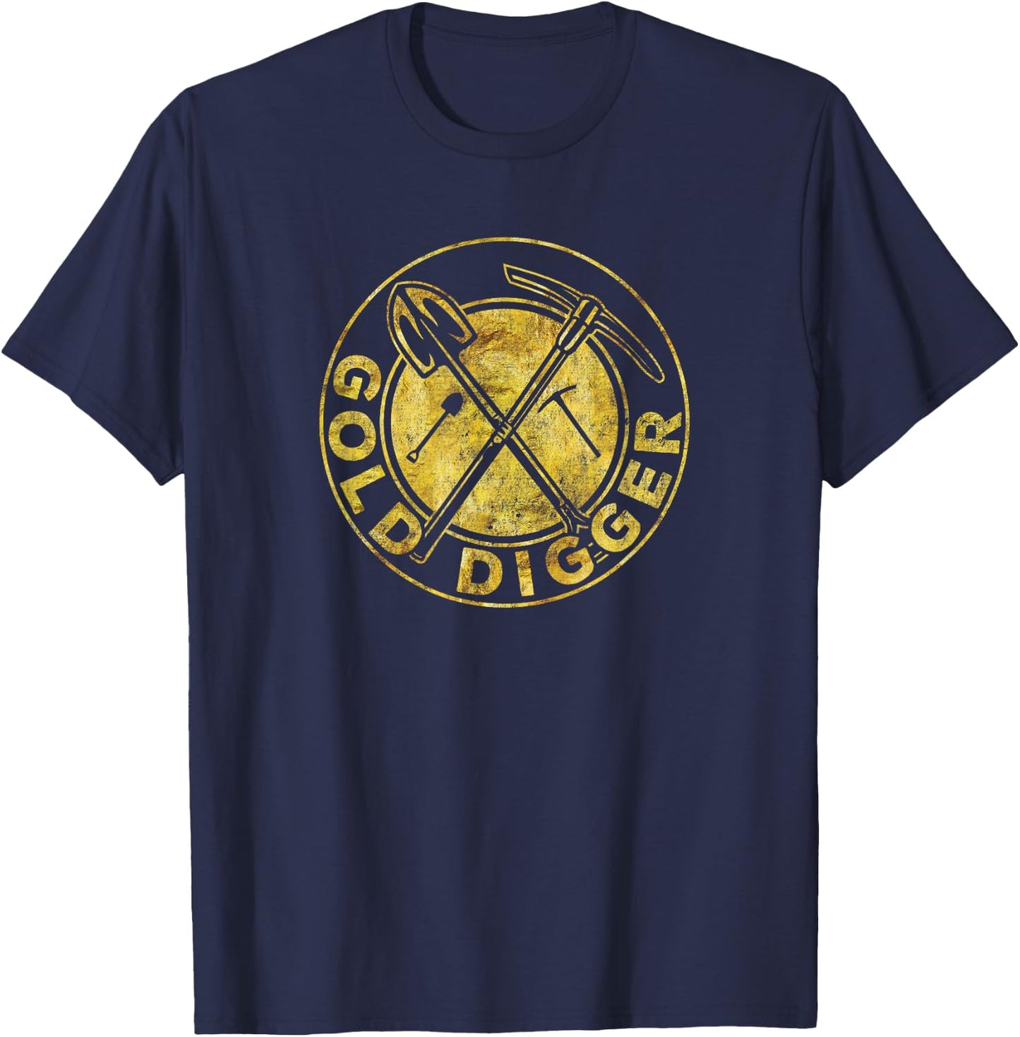 Gold Digger - Mining T-Shirt - T-Shirt | Navy