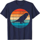 Parrot Retro Vintage Bird Gift T-Shirt - T-Shirt | Navy