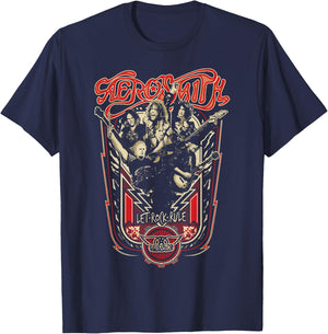 Aerosmith - Alive T-Shirt - T-Shirt | Navy