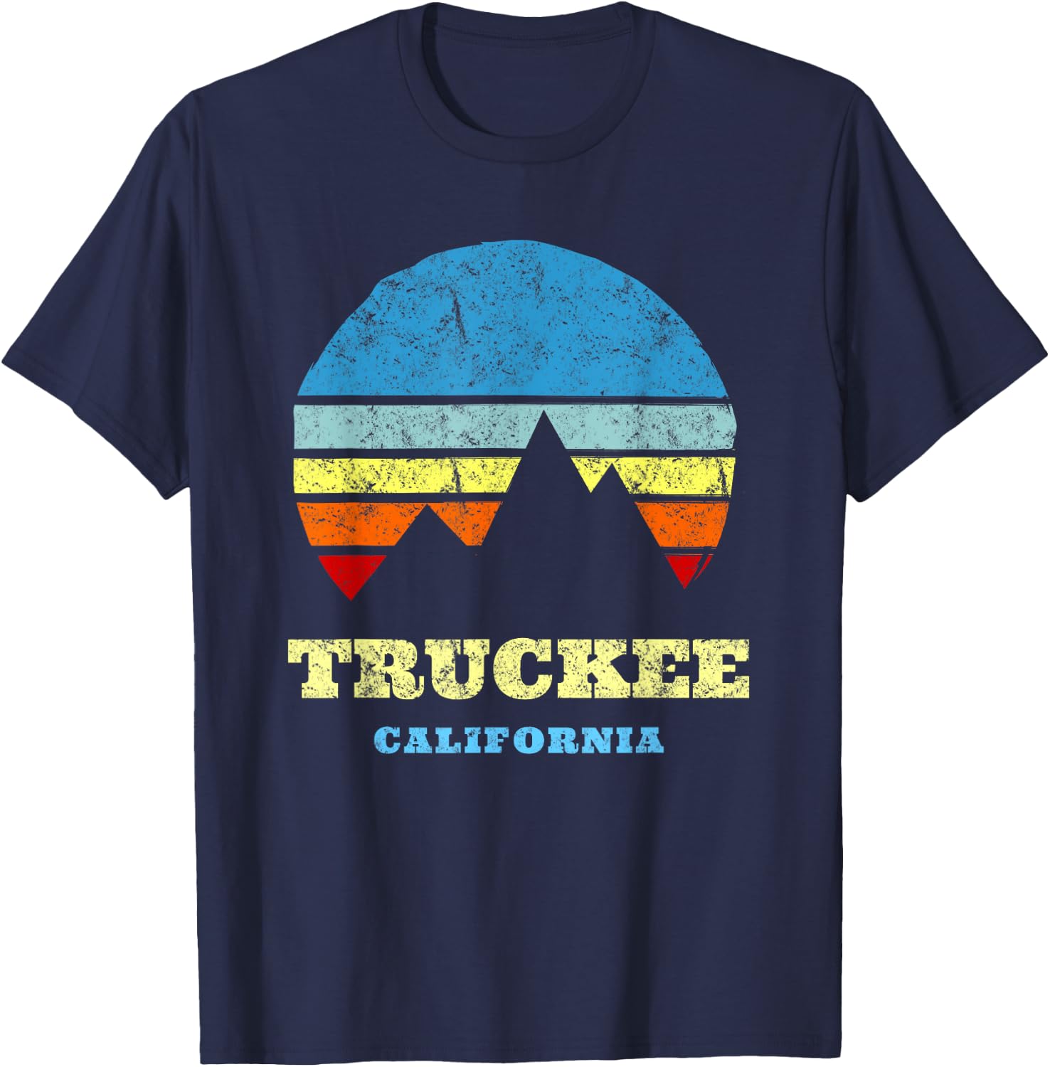 Truckee California T-Shirt - T-Shirt | Navy