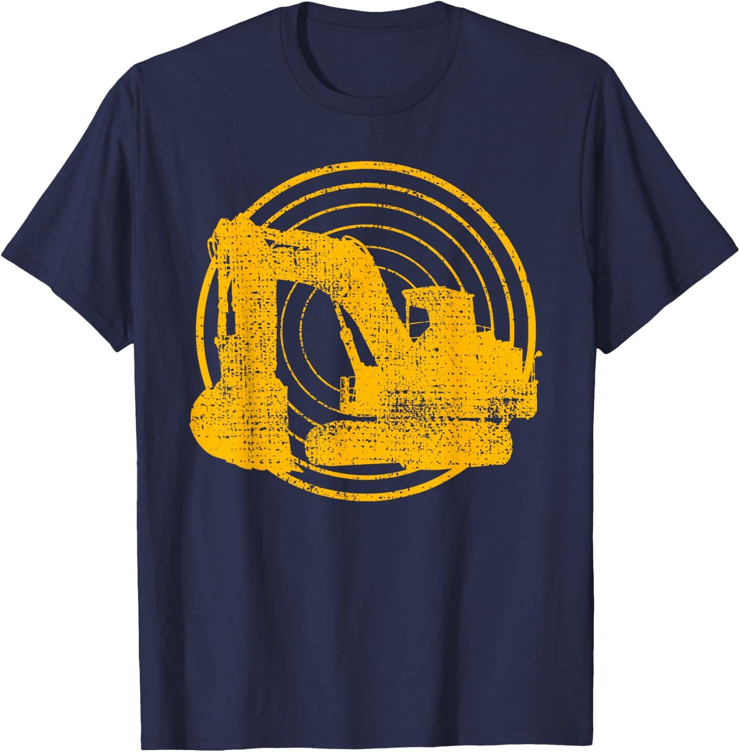 Excavator T-Shirt - T-Shirt | Navy