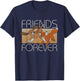 Disney The Fox and The Hound Friends Forever Small T-Shirt - T-Shirt | Navy