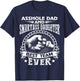 Asshole Dad and Smartass Daughter Best Team Ever T-Shirt - T-Shirt | Navy