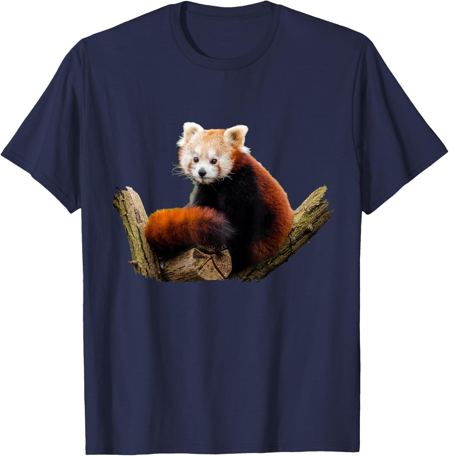 Red Panda T-Shirt - T-Shirt | Navy