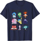 Disney Pixar Inside Out 2 Today I Feel... Vintage Panels T-Shirt - T-Shirt | Navy