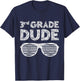 3rd Grade Dude Shirt Third Grade Boy Girl Back To School T-Shirt - T-Shirt | Navy