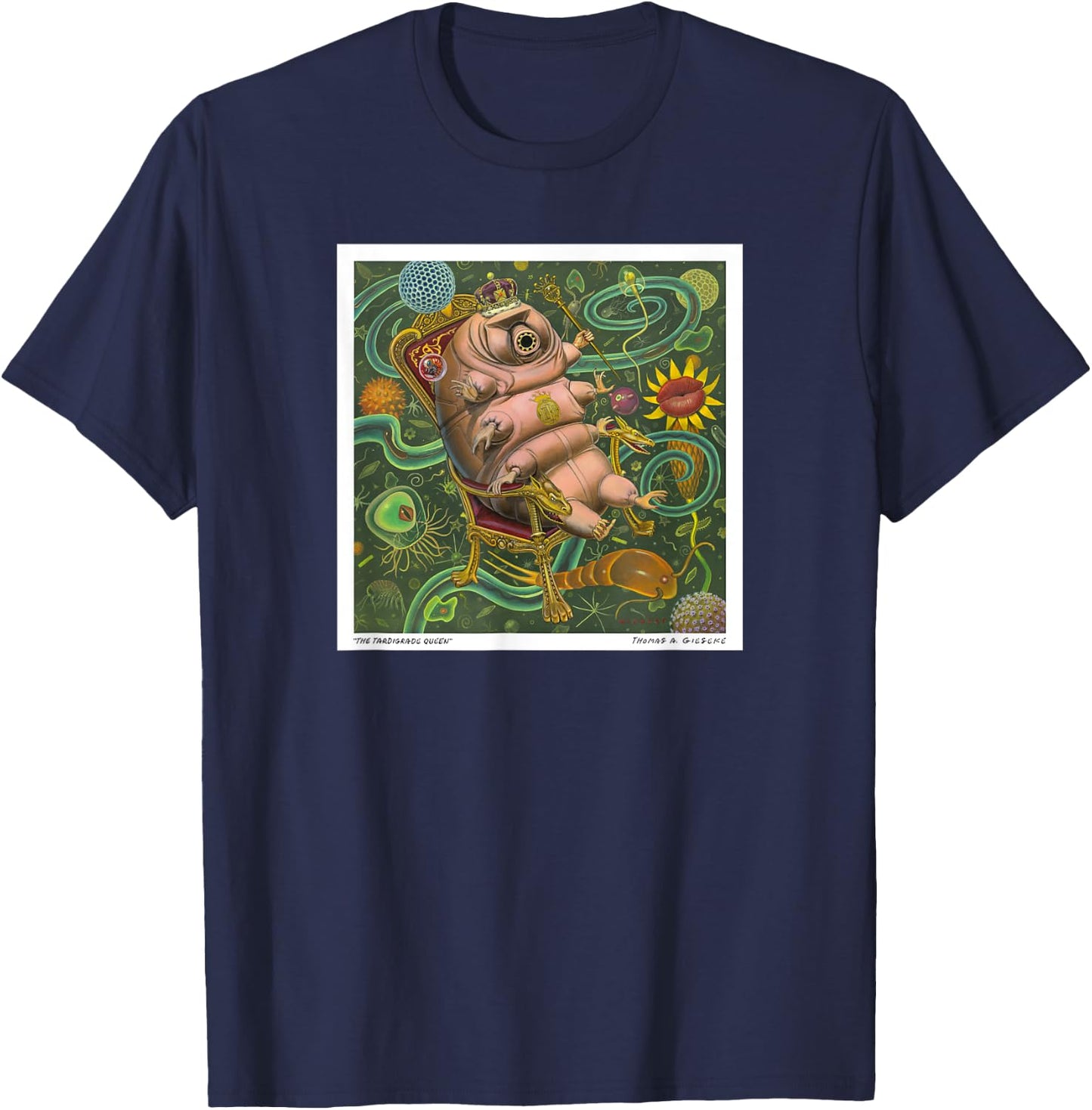 The Tardigrade Queen T-Shirt - T-Shirt | Navy