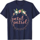Petal patrol flower girl T-Shirt - T-Shirt | Navy