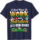 Mother's Day Gardening Gift Garden and Book Lover T-Shirt - T-Shirt | Navy