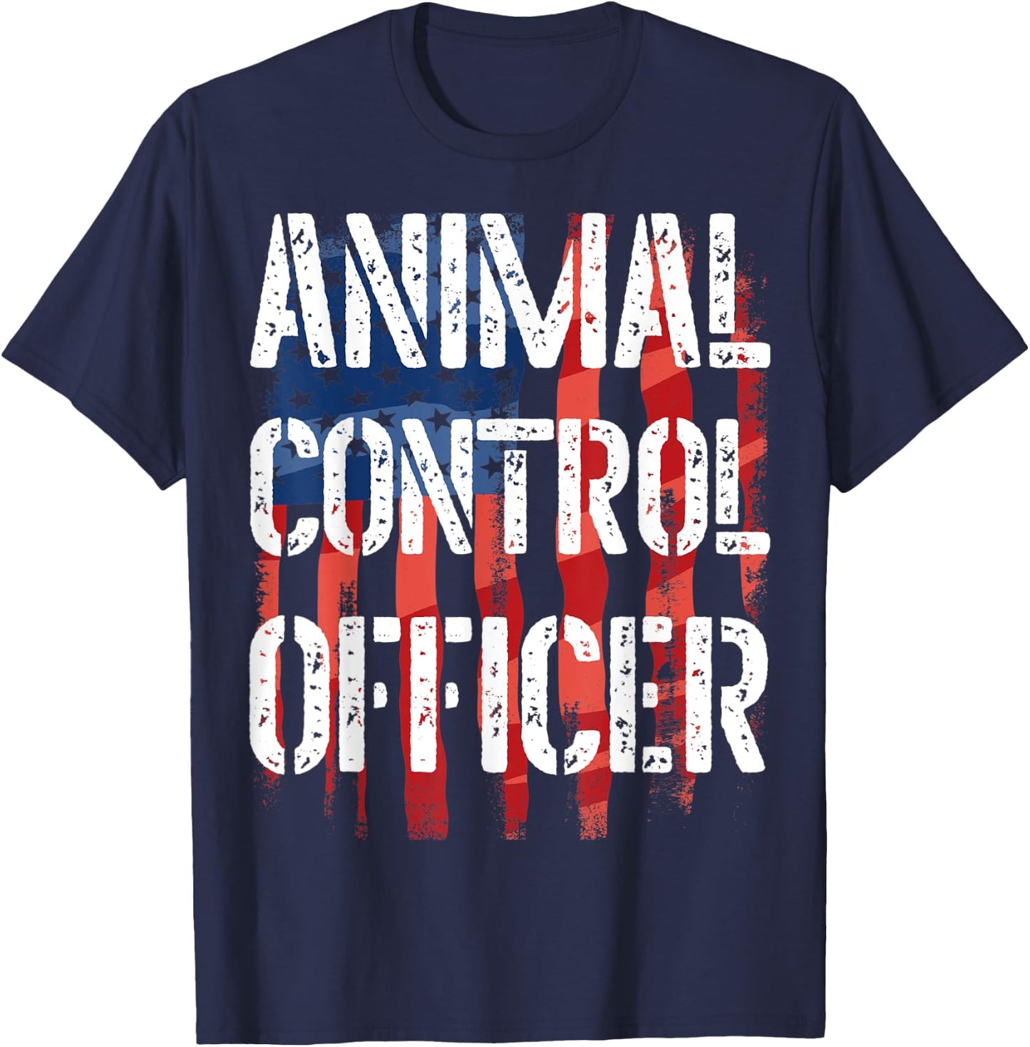 Animal Control Officer - Great Halloween Costume Gift T-Shirt - T-Shirt | Navy