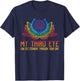 Funny Spiritual Saying Third Eye Sees Through Your Shit T-Shirt - T-Shirt | Navy