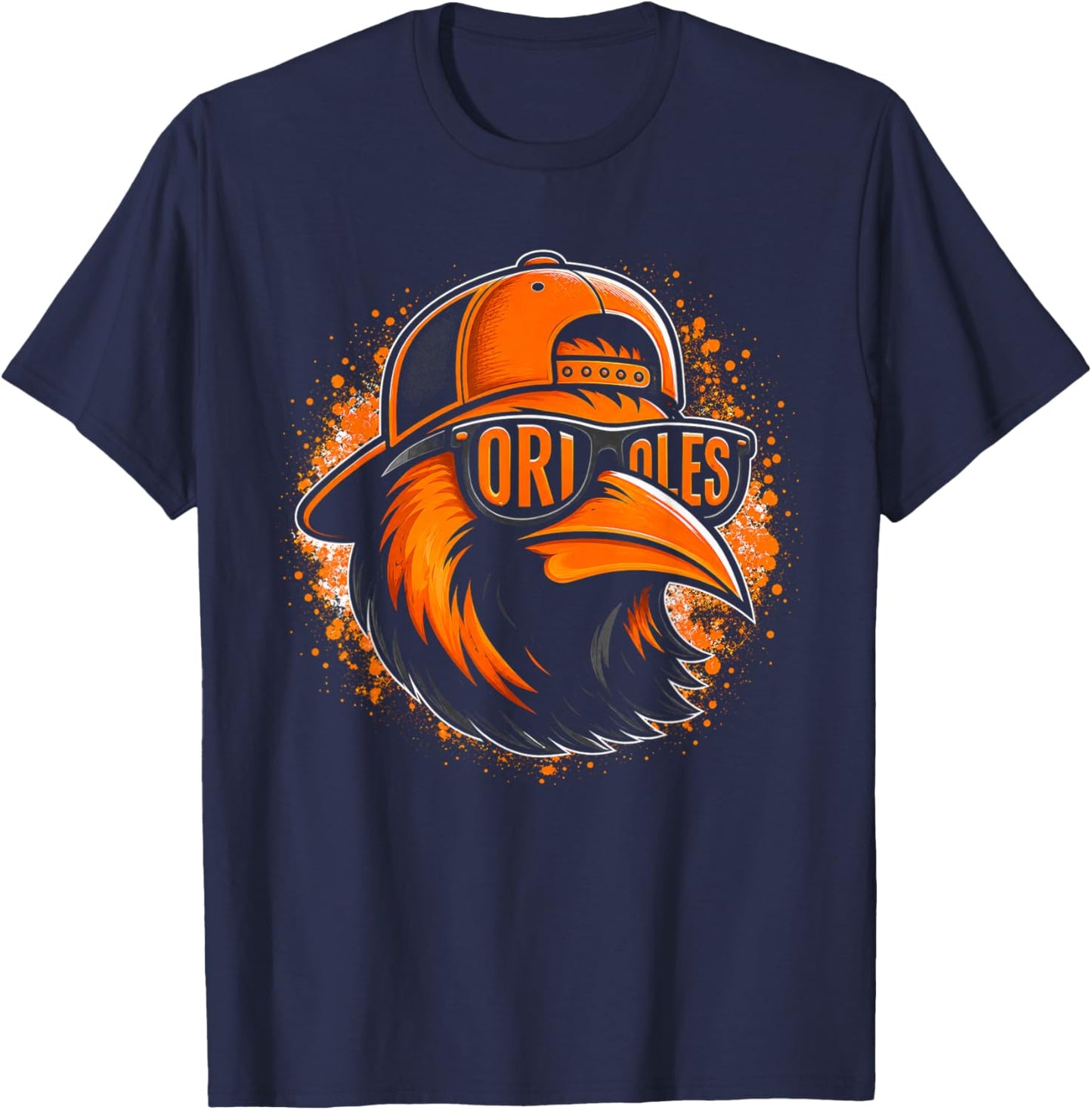Oriole Name Retro Vintage Gift Women Boy Girl T-Shirt - T-Shirt | Navy