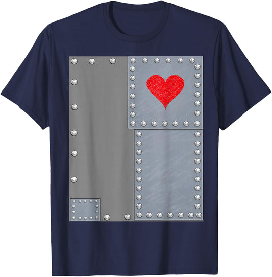 Novel Book Wizard of oz, Tin Man Halloween Costume T-Shirt - T-Shirt | Navy