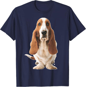 Basset Hound Dog T Shirt I Love Like Basset Hound T-Shirt - T-Shirt | Navy