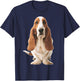 Basset Hound Dog T Shirt I Love Like Basset Hound T-Shirt - T-Shirt | Navy