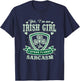 I'm an Irish Girl, Perfect Funny St Patrick's Day Shirt Girl T-Shirt - T-Shirt | Navy