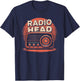 Retro Vintage Radio Head T-Shirt - T-Shirt | Navy