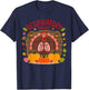 Respiratory Therapy Thanksgiving Therapist Nurse Fall Autumn T-Shirt - T-Shirt | Navy