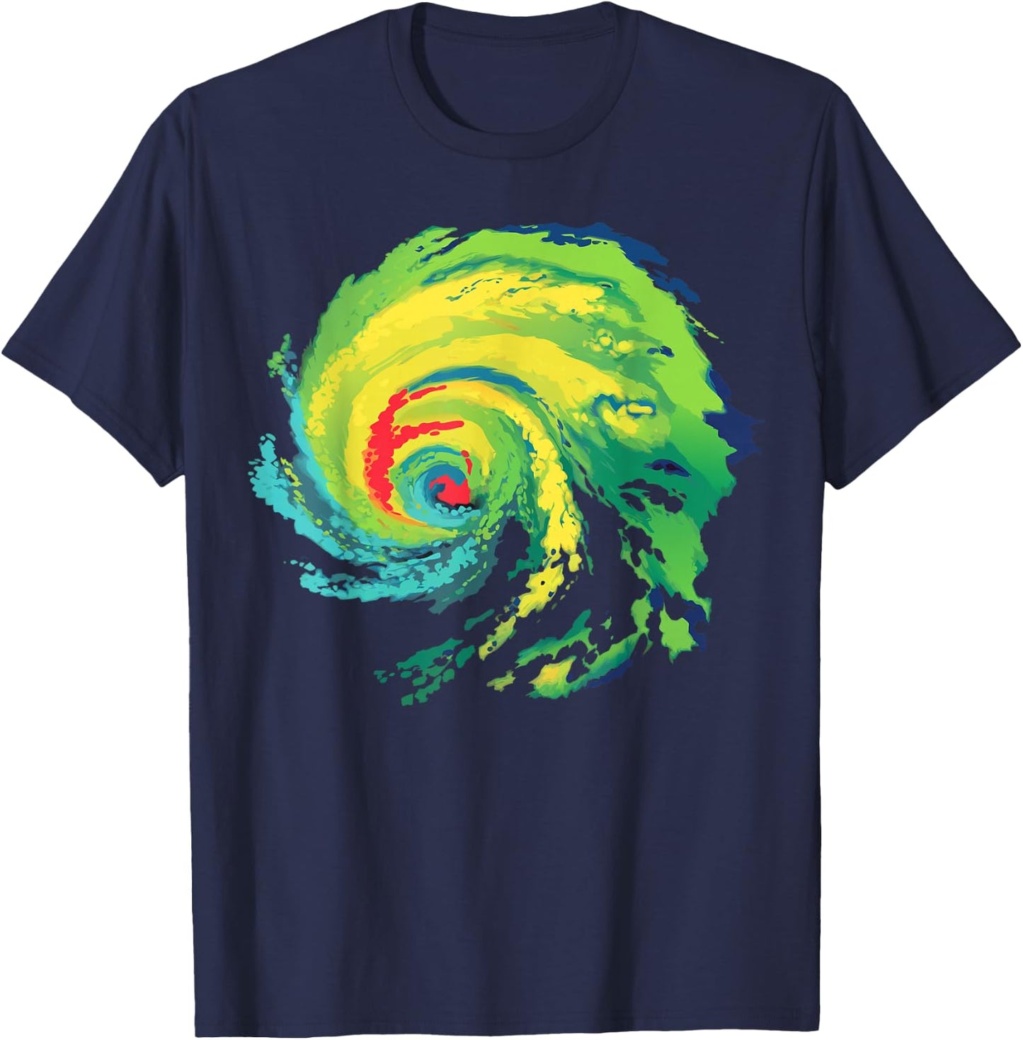 Meteorologist Weather Radar Image Weatherman Storm Chasing T-Shirt - T-Shirt | Navy