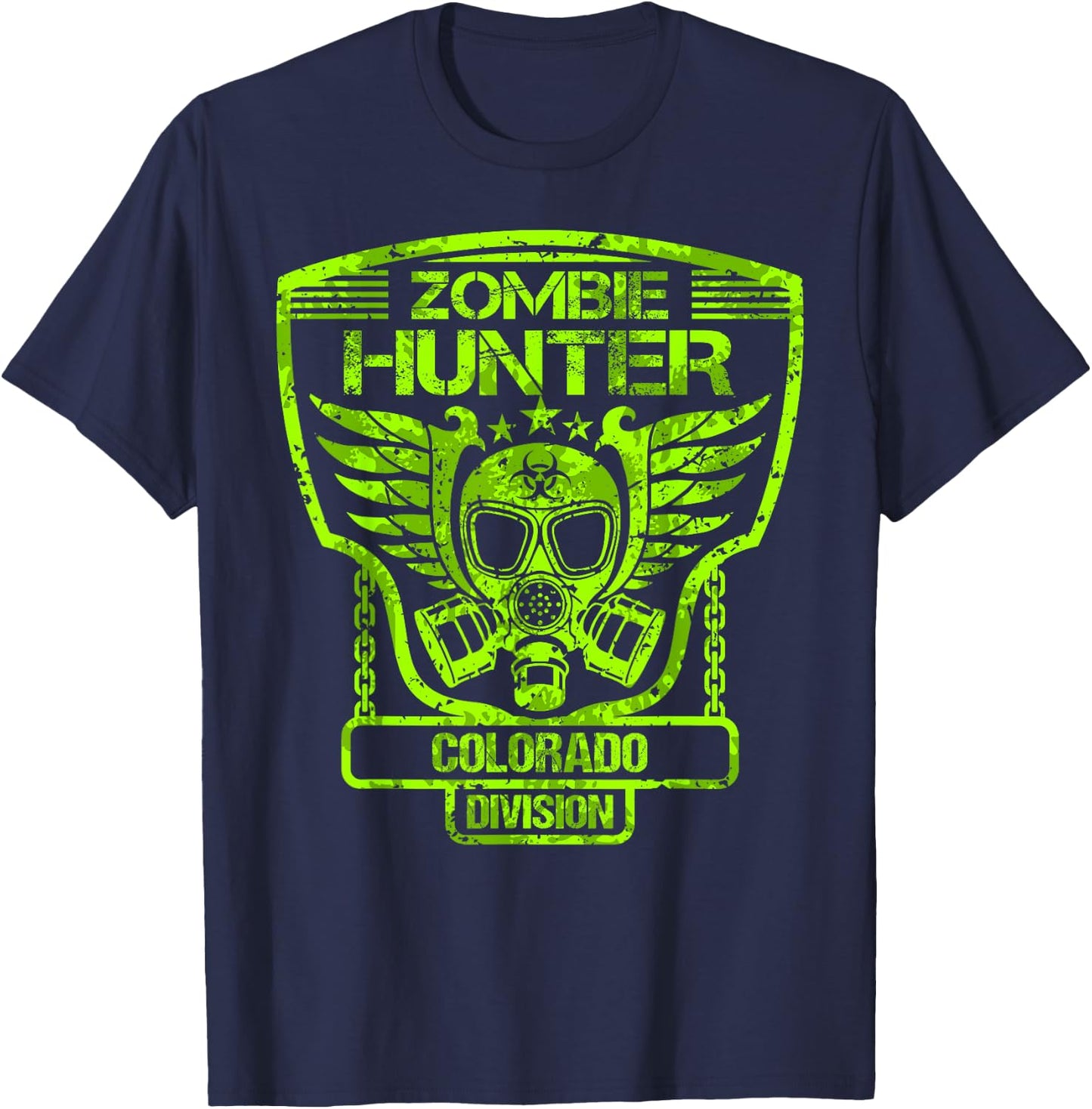 Colorado Zombie Hunter T-Shirt - T-Shirt | Navy