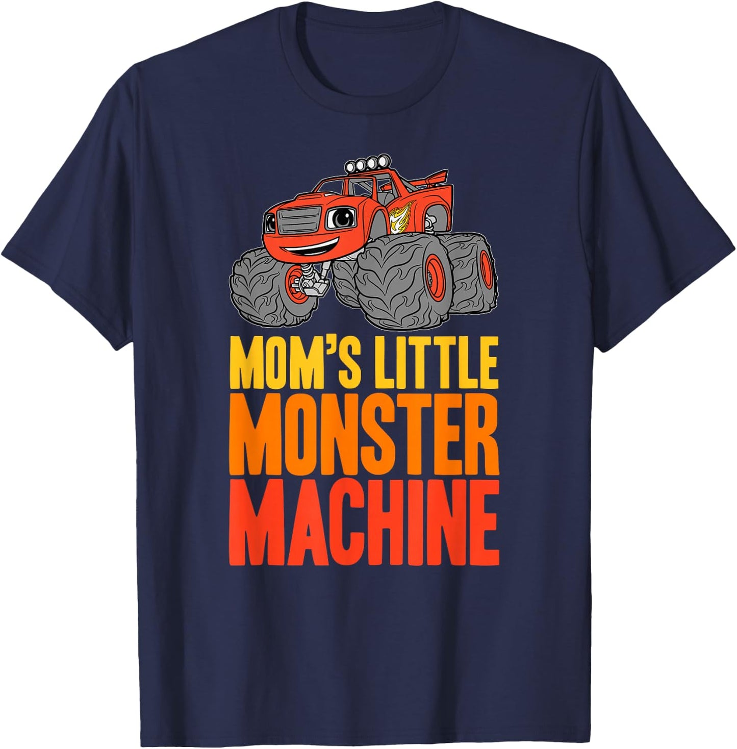 Blaze - and the Monster Machines Mom's Lil Monster T-Shirt - T-Shirt | Navy