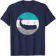 Sperm Whale Gift Shirt & Women | Retro Vintage T-Shirt - T-Shirt | Navy