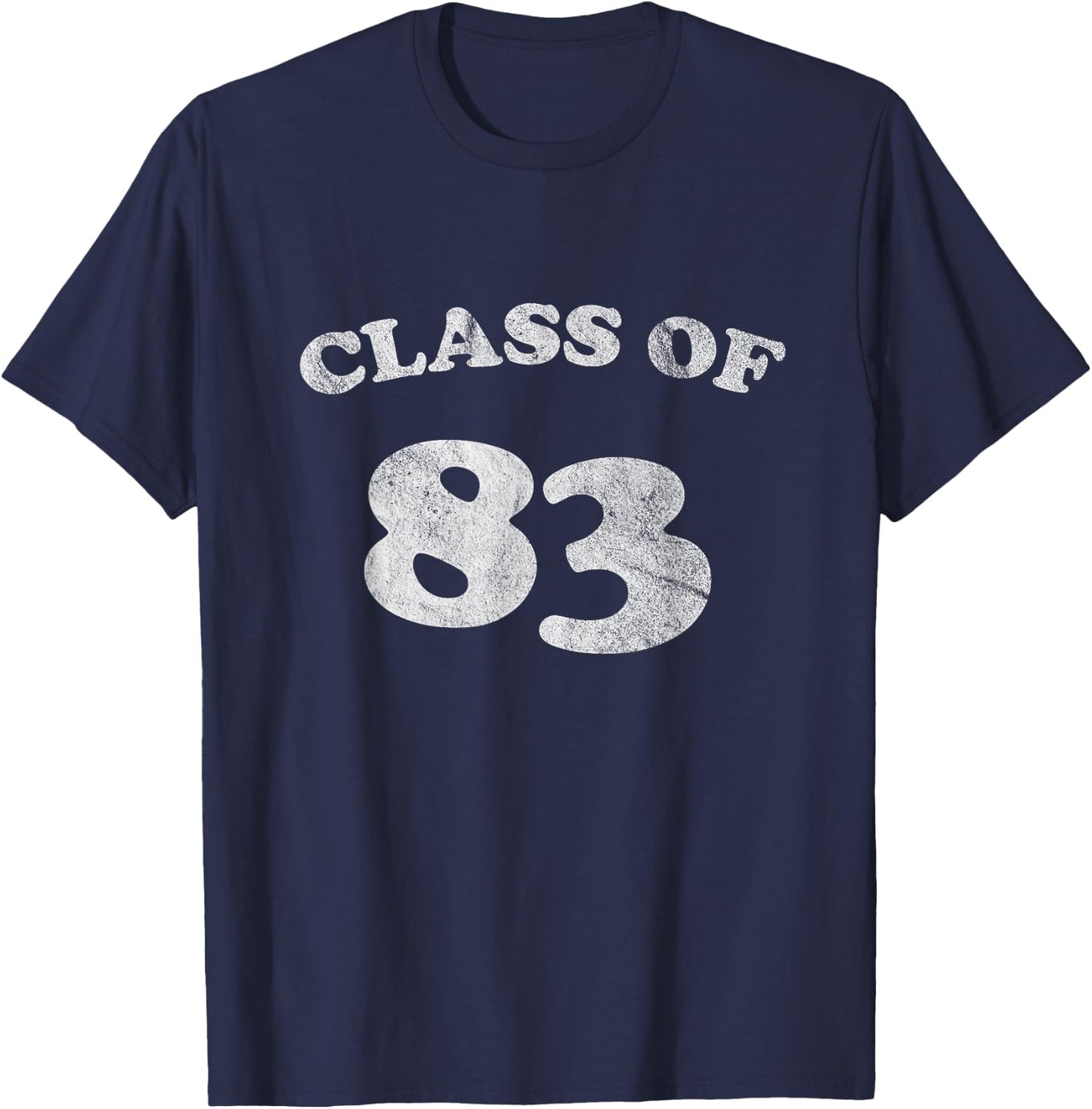 1983 Retro Class of 83 T-Shirt - T-Shirt | Navy