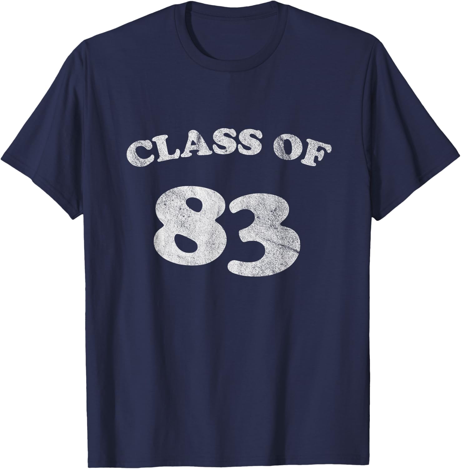 1983 Retro Class of 83 T-Shirt - T-Shirt | Navy